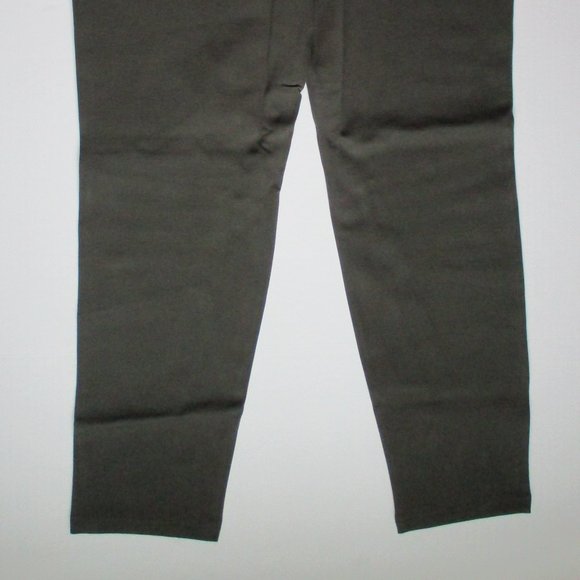 Dark Green Skinny Ankle Pants Stretch Rayon Fabric LC Lauren Conrad Sz 18 NWT - Picture 9 of 9